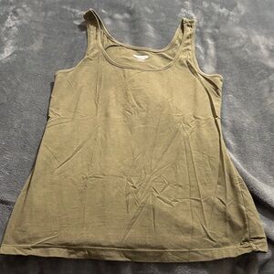Old Navy Khaki Women's Tank Top